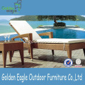 Ghế Beach Patio Beach Rattan với ống nhôm